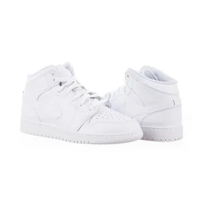 Кросівки жіночі Jordan 1 Mid (Gs) (554725-136)