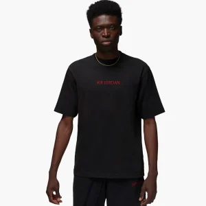 Jordan Wordmark Black Tee
