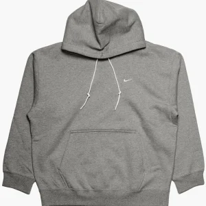 Nike Solo Swoosh Grey Hoodie