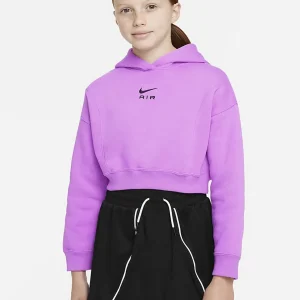 Толстовка дитяча Nike G NSW AIR CROP HOODIE DX5008-532