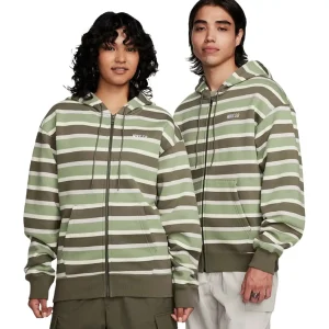 Толстовка NIKE SB FULL-ZIP FLEECE SKATE HOODIE OLIVE FN2512-113