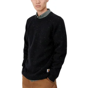 Светр Carhartt WIP Anglistic Sweater I010977 SPECKLED BLACK