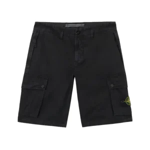 Карго шорти Stone Island Slim-fit cargo Bermuda shorts with zipper pockets K1S15L100011-S00WA V0129